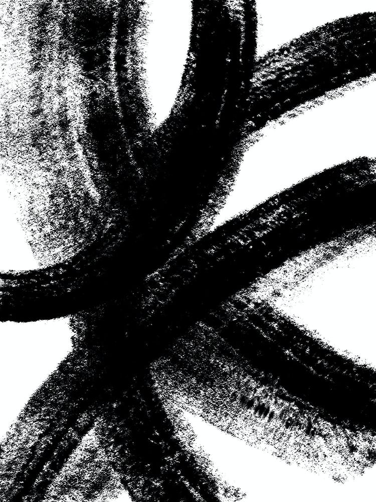 Brush Stroke lines No2 Art Print by ASC Artistry - Fy