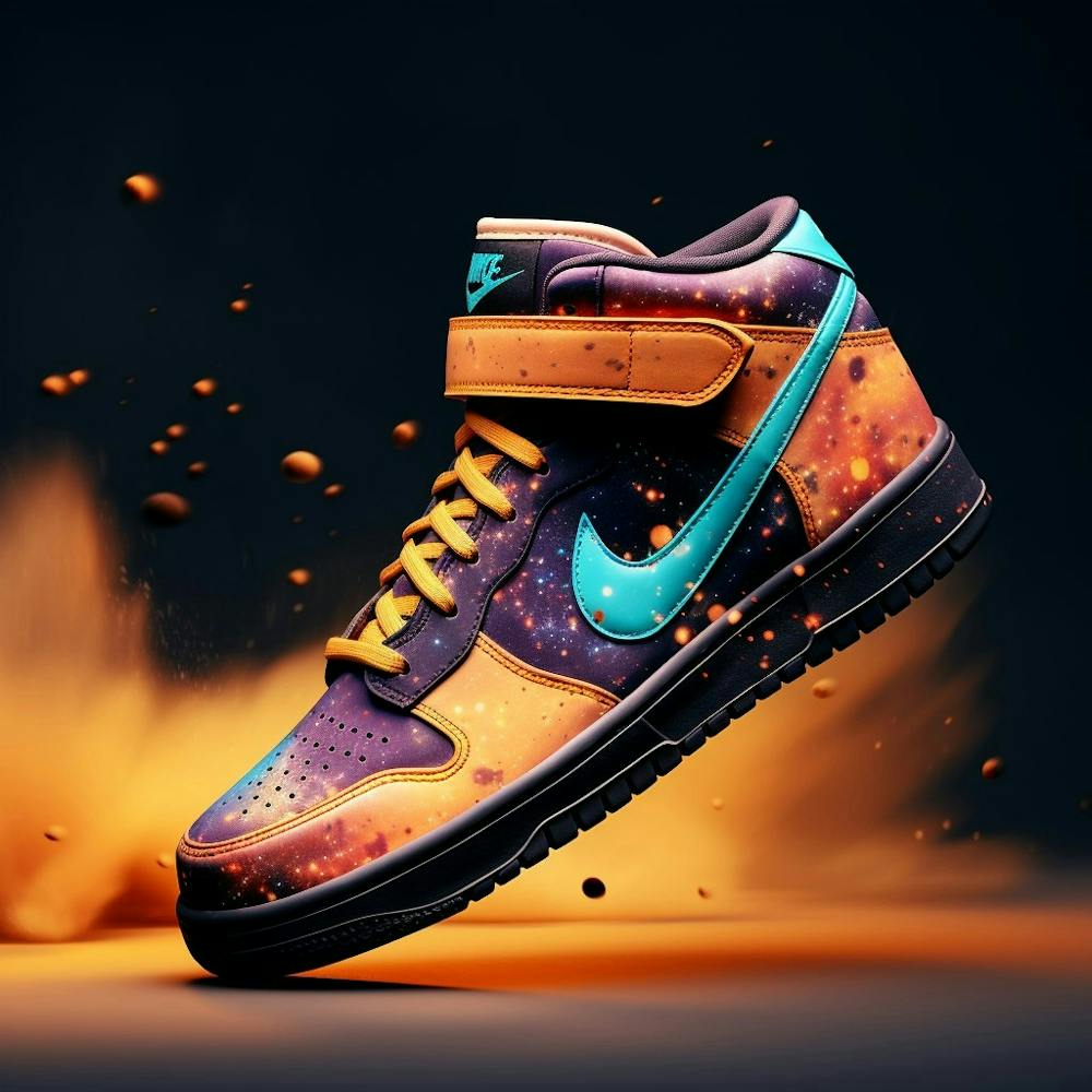 Nike Dunk High アートプリント 3278edb8-1907-48dc-91a4-