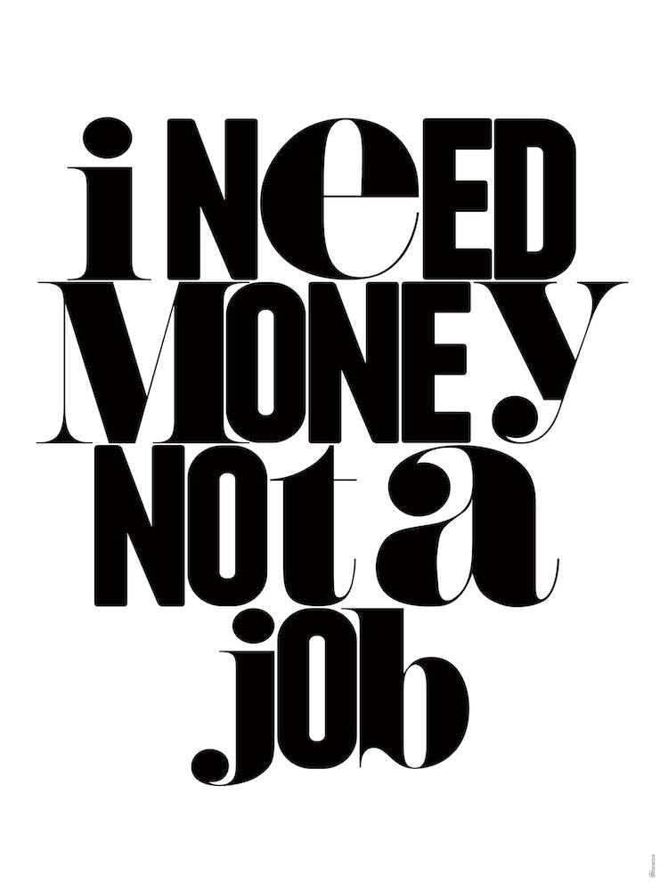 Money Art Print by MM House Design - Fy