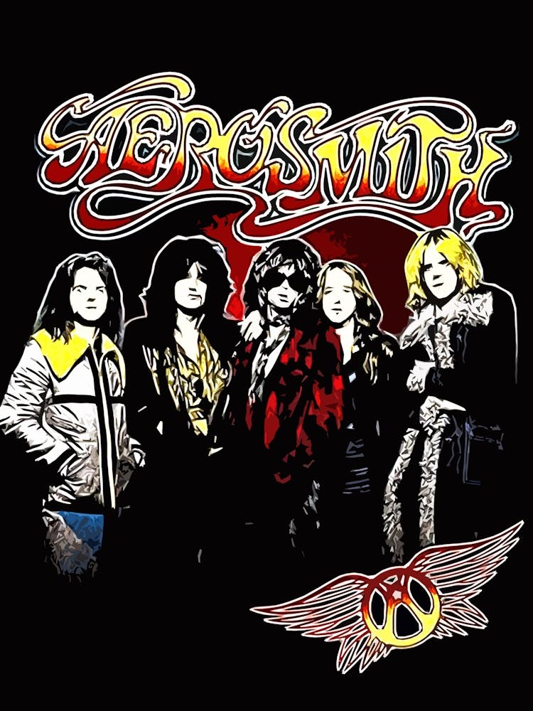 Aerosmith band music 1 Art Print by music soul - Fy