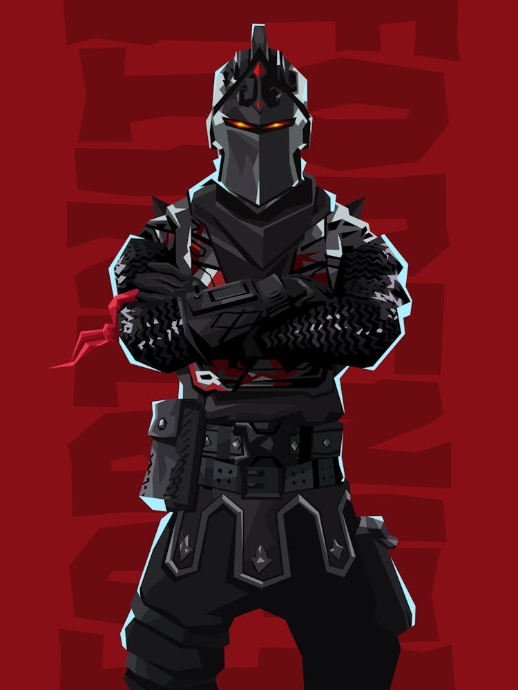 Black knight on sale fortnite wallpaper