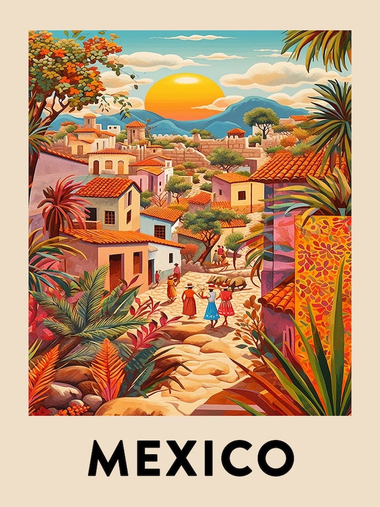 Vintage Mexico Travel Posters: A Journey Through Art and History