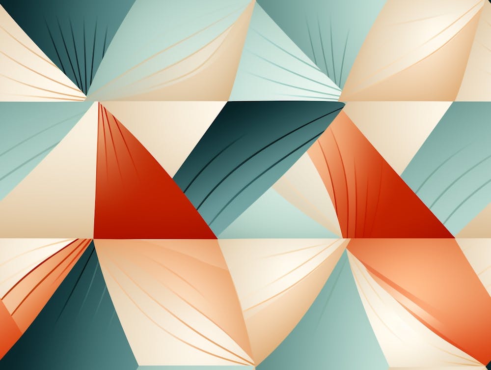 Abstract Geometric Pattern 1 Art Print by Kem Hajizan - Fy