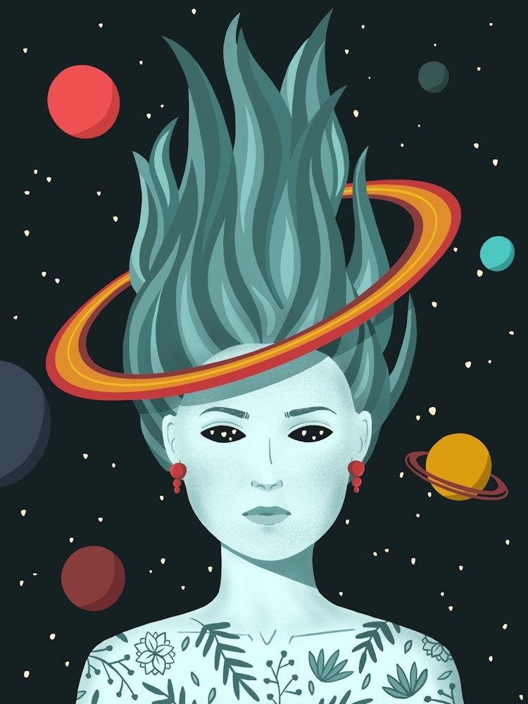 Interstellar Art Print by Giuditta Bussetti - Fy