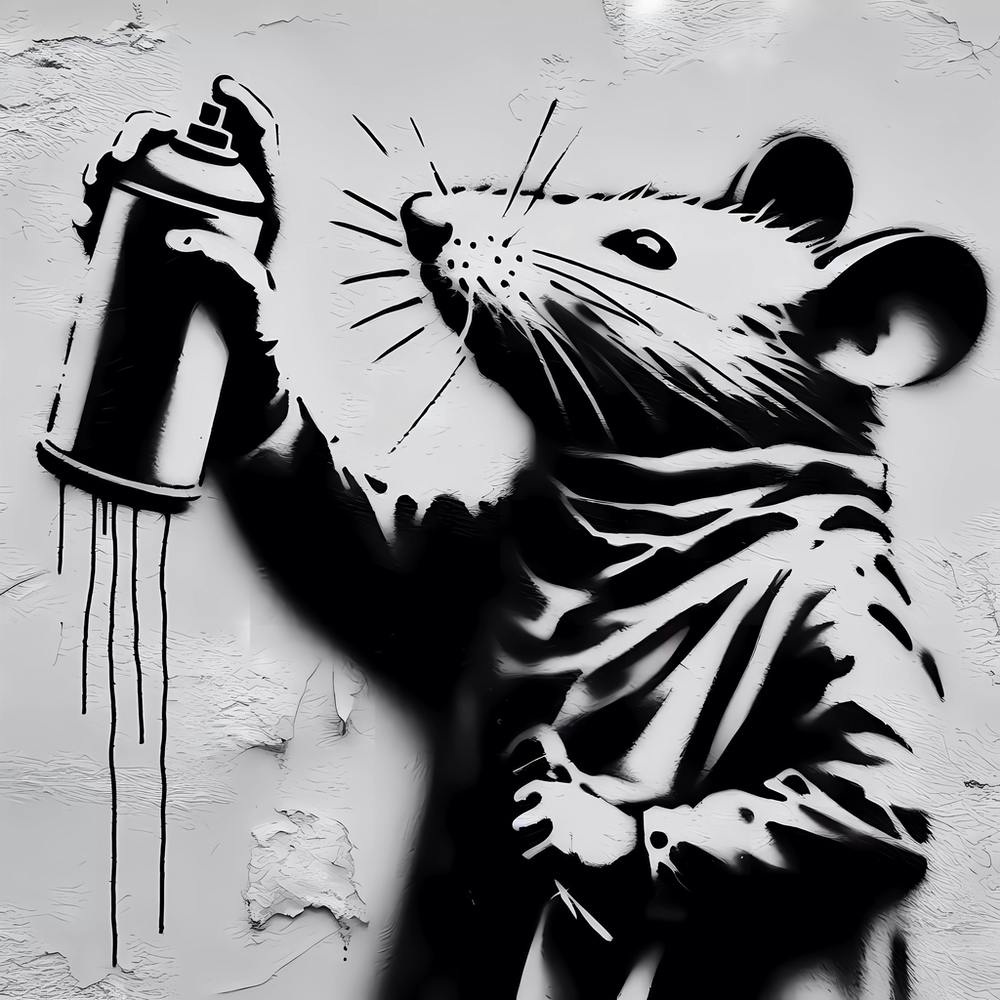 絵画 Love rat BANKSY | LOVE RAT | Banksy | 2020 | Sotheby's