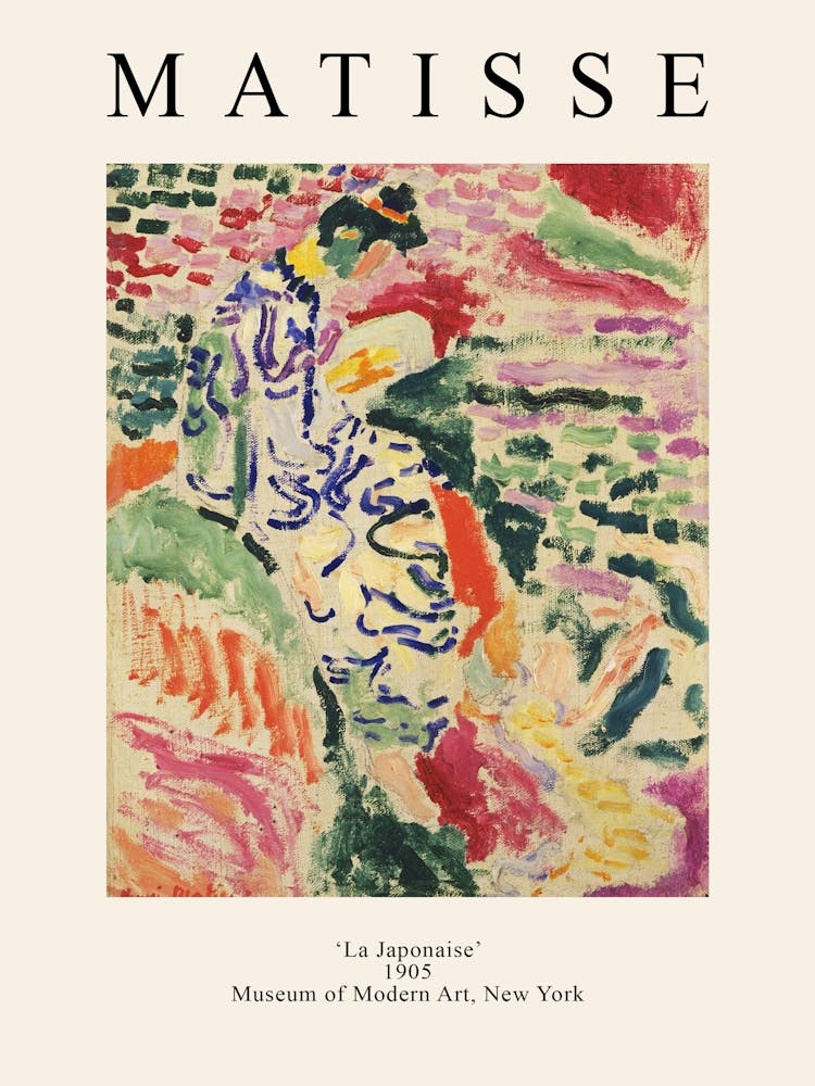MATISSE litgraphies EAUX FORTESギャラリーポスター（Henri