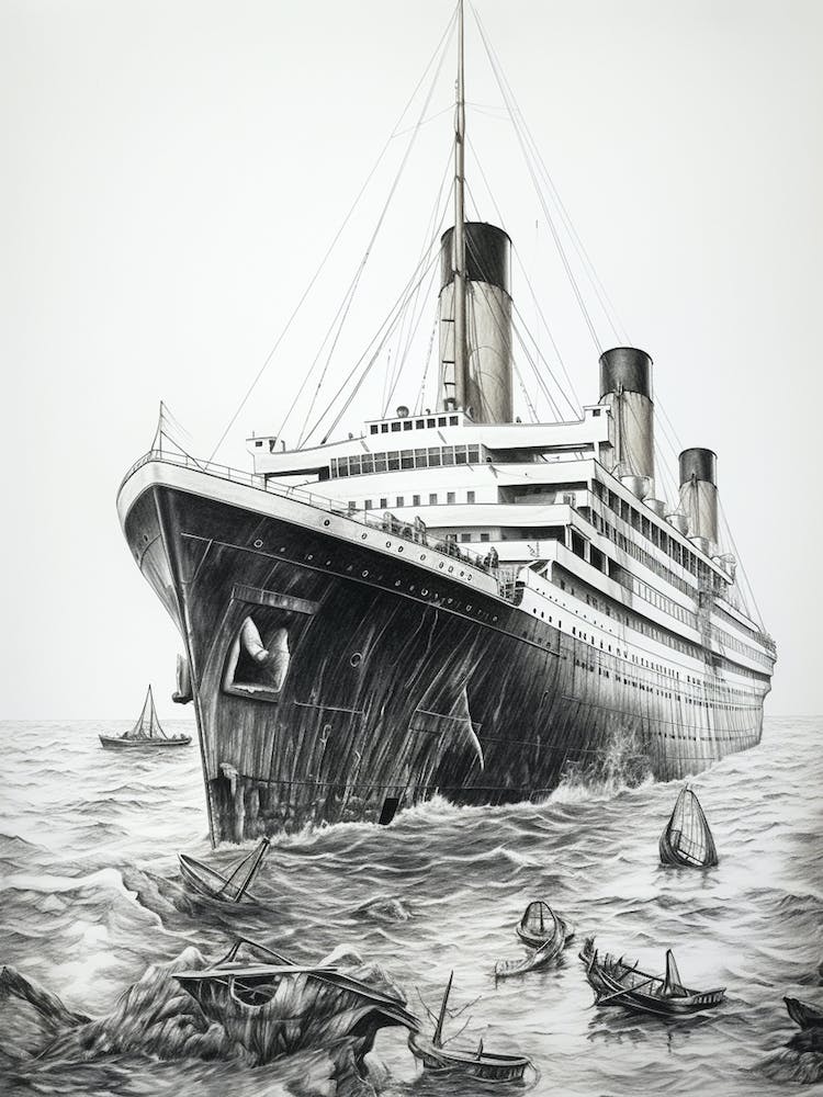 The Titanic  Drawing Fan Art 20491639  Fanpop