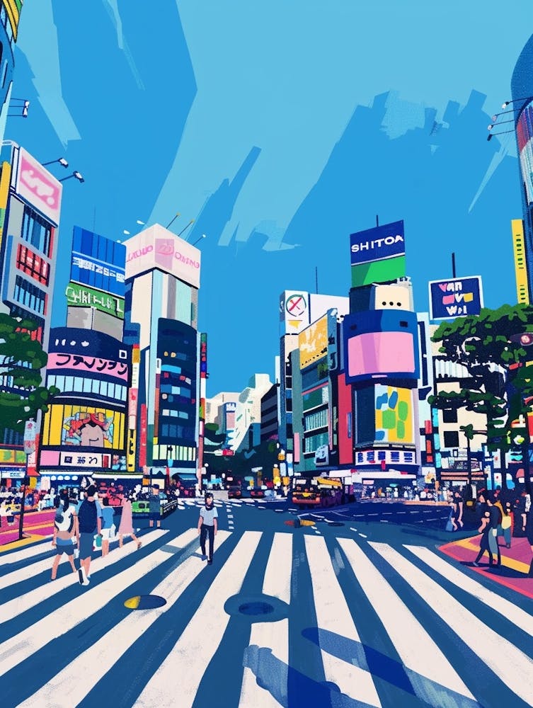 現代日本のイラストレーション 7-I (ART BOX IN JAPAN) Art Exhibition Poster | Japanese Wall Art | Museum Poster