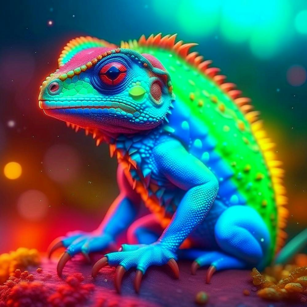 新発売 Chameleon3 Fy - Genky by Print Art 椅子