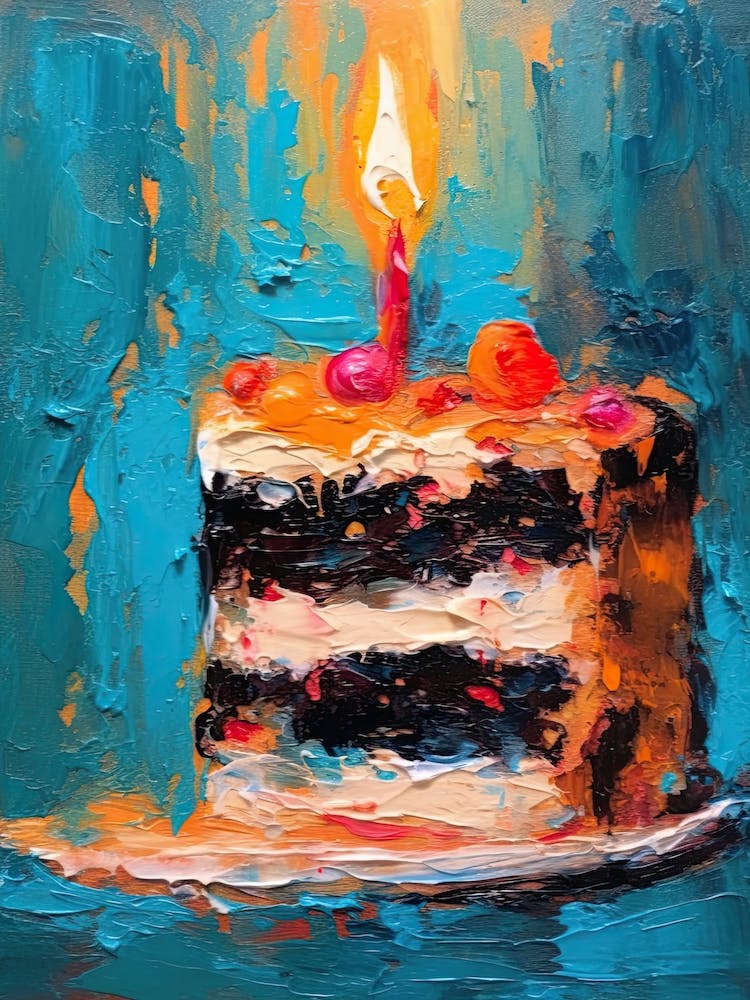 Painter 3D Birthday Cake in Amman | Joi Gifts