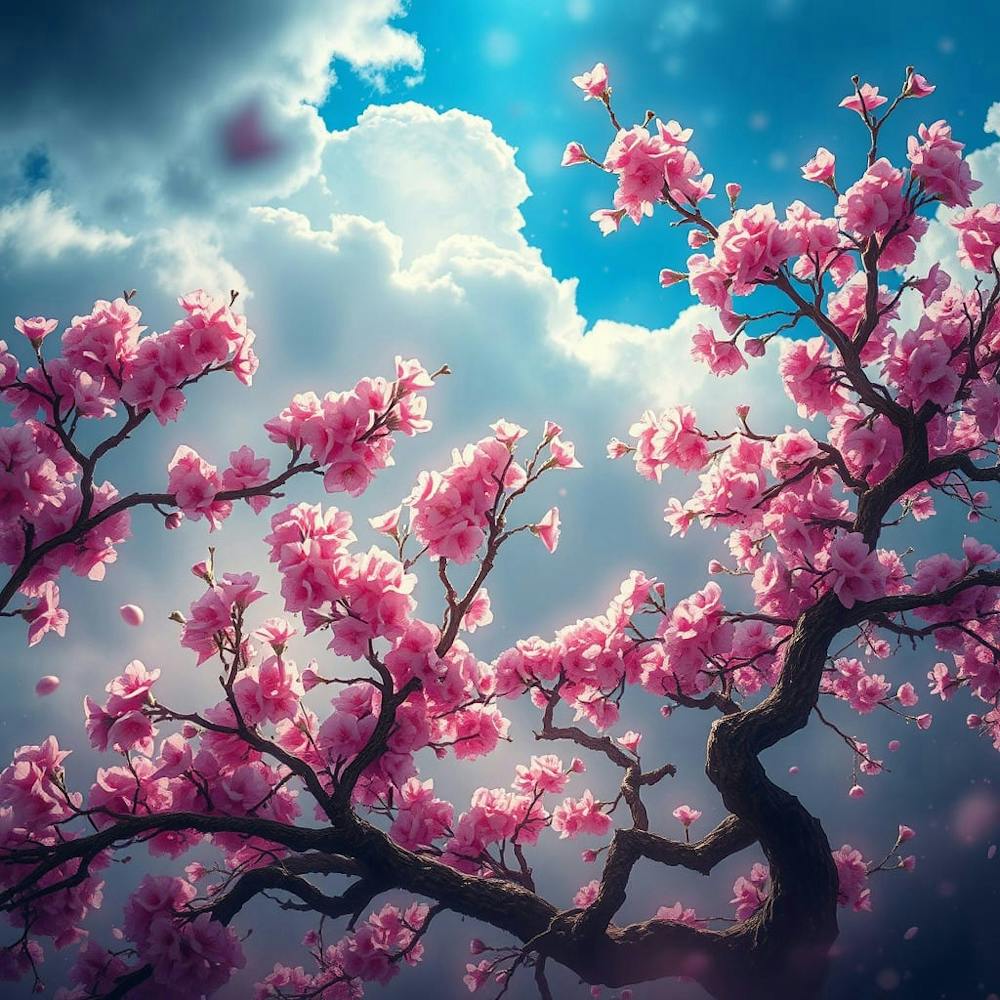 Cherry Blossoms Art Print by ytdream - Fy