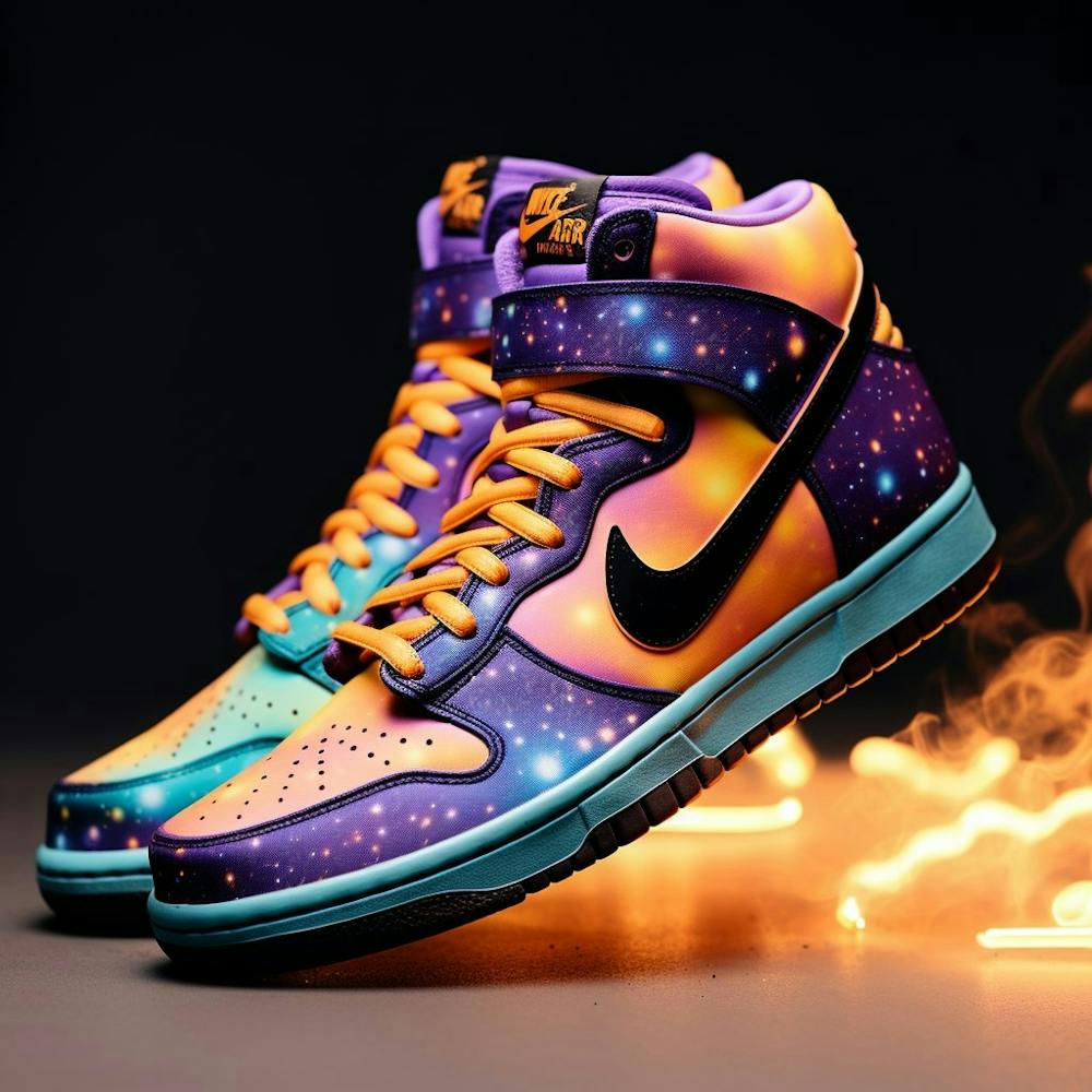 Nike Dunk High アートプリント Nike Dunk High 9 Art Print by The Department - Fy