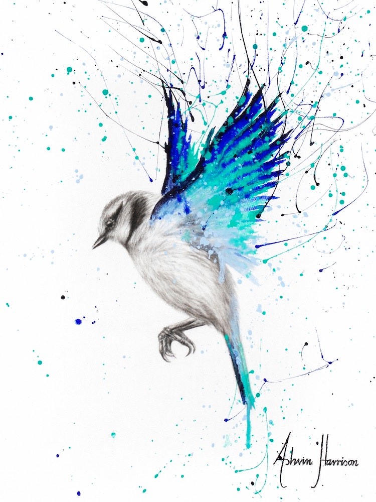 Bird Art Stencil