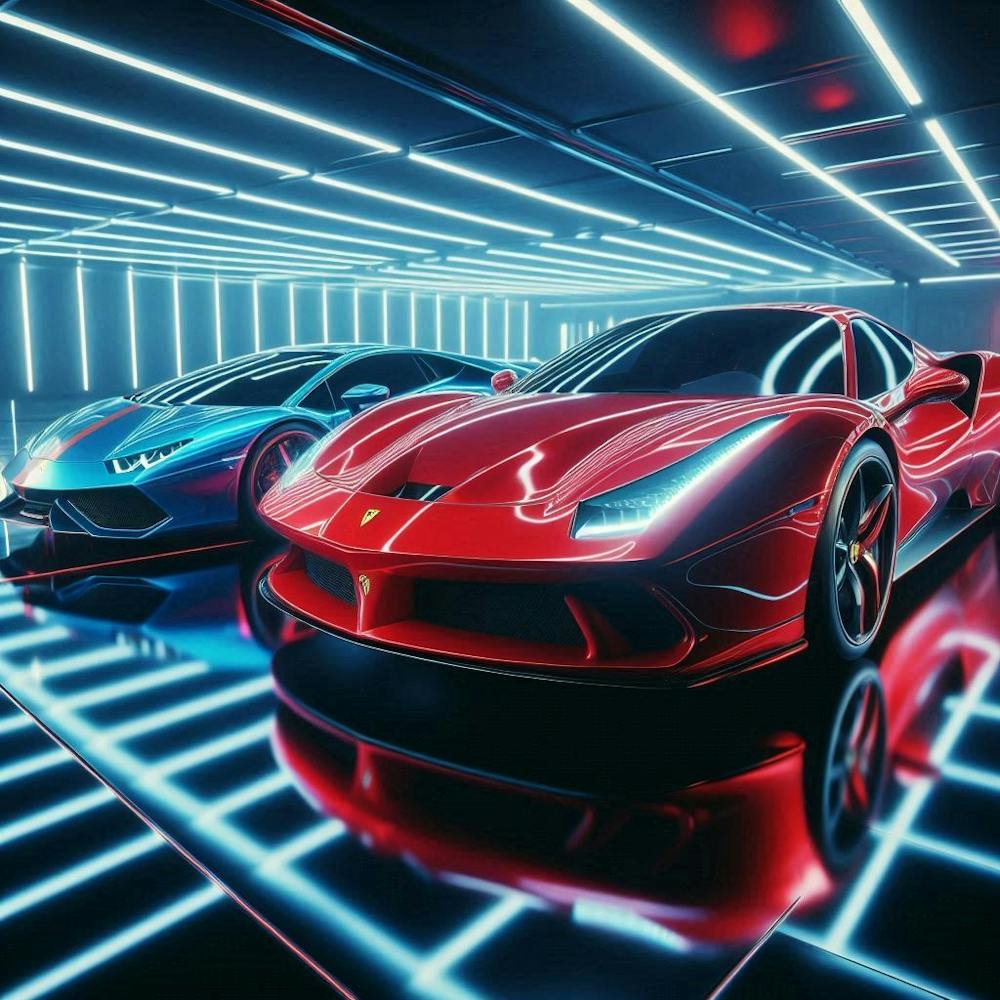 Ferrari 458 Italia Art Print by Dynomodz - Fy