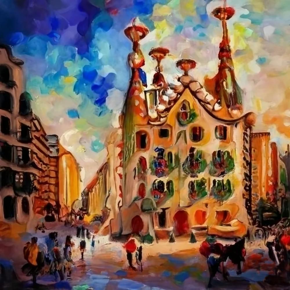 絵画-PUEBLO NUEVO(BARCELONA) f9b70640-9021-473c-a2a9-