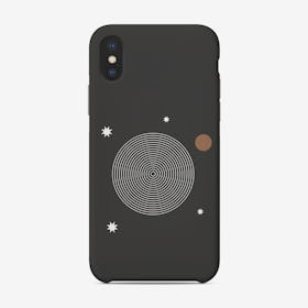 Abstract Solar System Phone Case