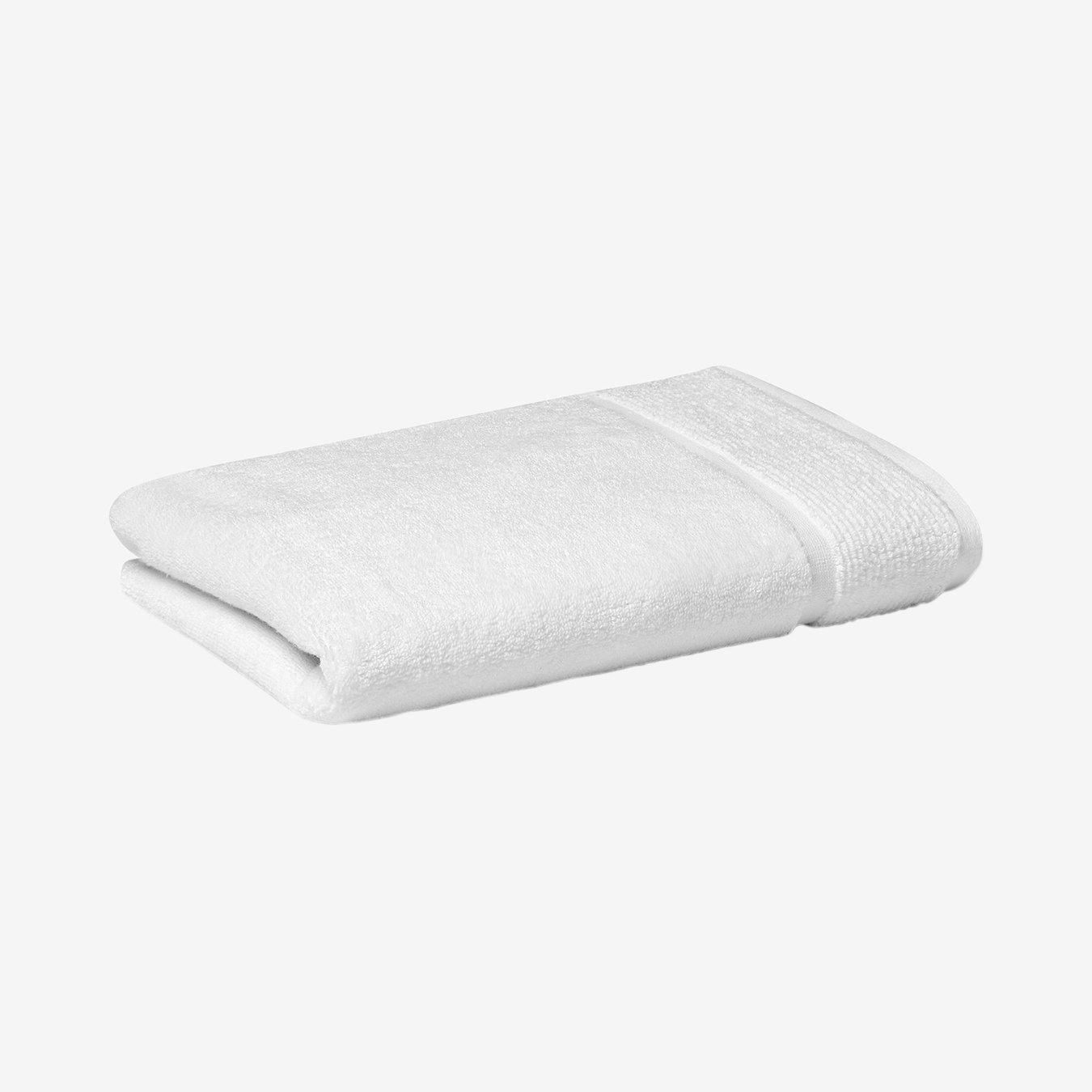 Hand Towel - Pure White - Bamboo by Panda London