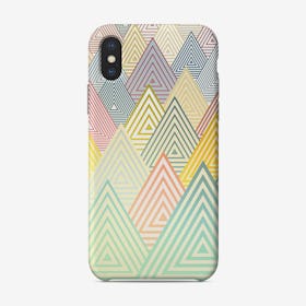 Pastel Mountains Phone Case
