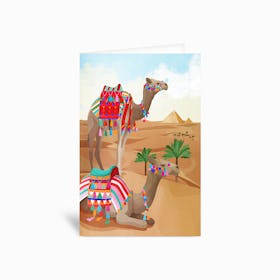 Desert Adventure Greetings Card