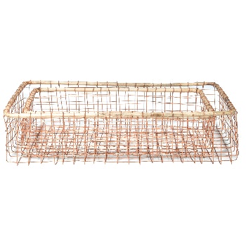Pair of Copper Baskets by Madam Stoltz