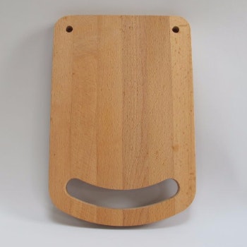 Happy Chopper Beechwood Chopping Board by All Lovely Stuff