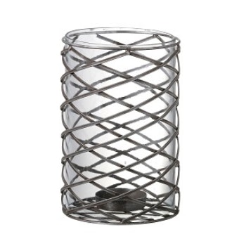 Metal Spiral Tealight Holder by