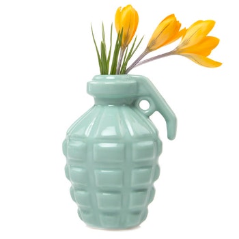 Mint Kapow Bud Vase by Chive