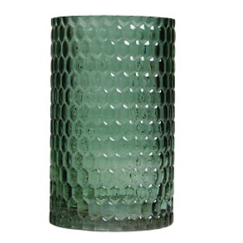 Grey 70s Glass Vase by