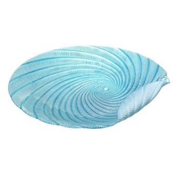 Glass Ammonite Bowl by