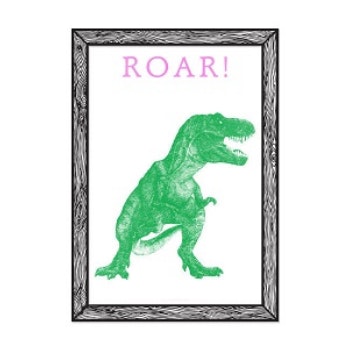 Roar Print by Marke Newton
