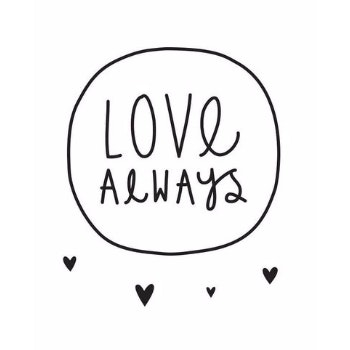 Love Always Wall Stickers by