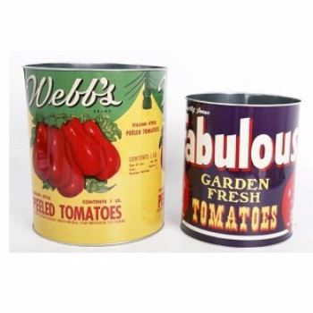 Tomato Tin Storage Set by