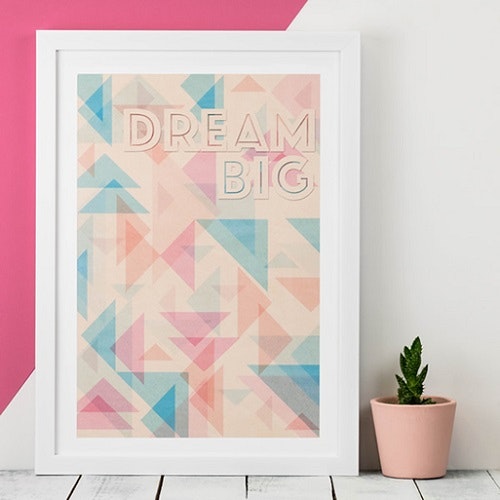 Dream Big Art Print by Coulson Macleod