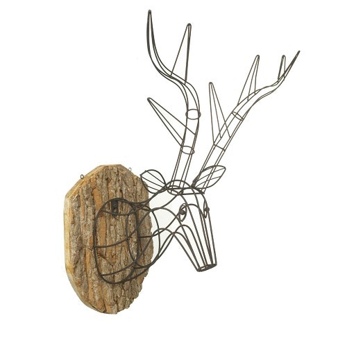 Wire Deer Head by Parlane