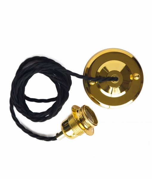 Black Gold Ceiling Pendant Set by Cuemars