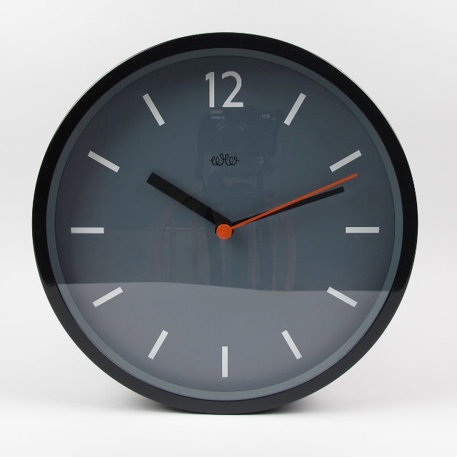 Concrete Grey Wall Clock by Wild & Wolf