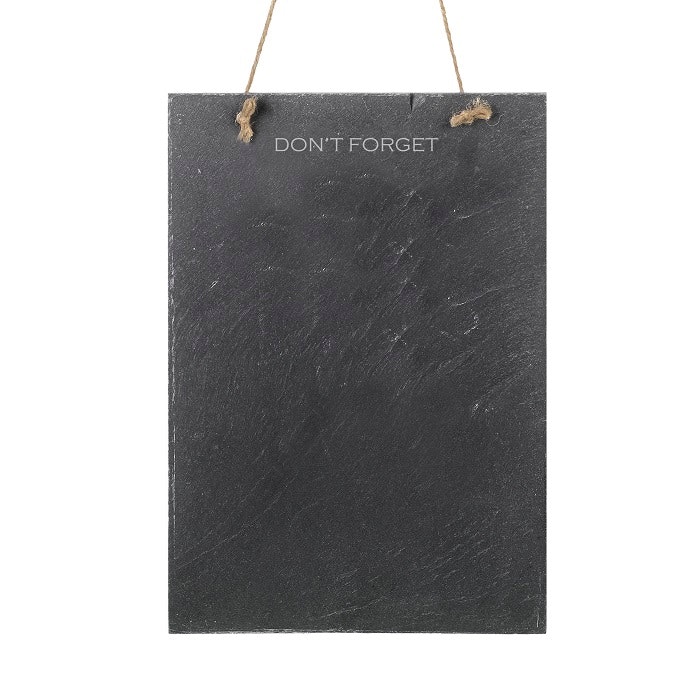 Don't Forget Slate Memo Board by Parlane