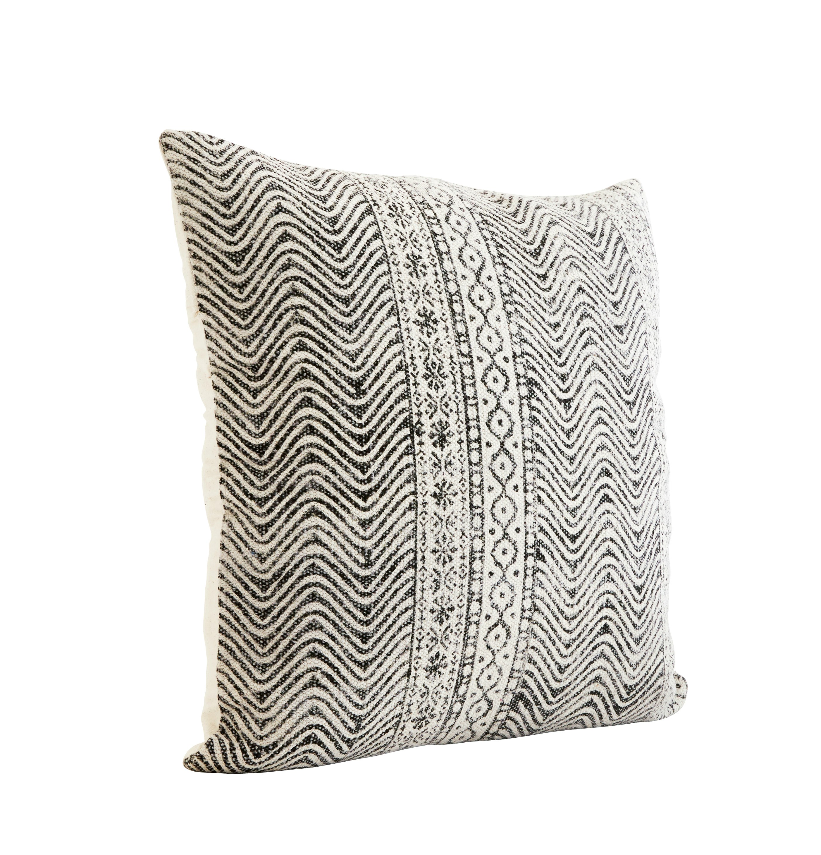 Giant Monochrome Cushion Cover by Madam Stoltz