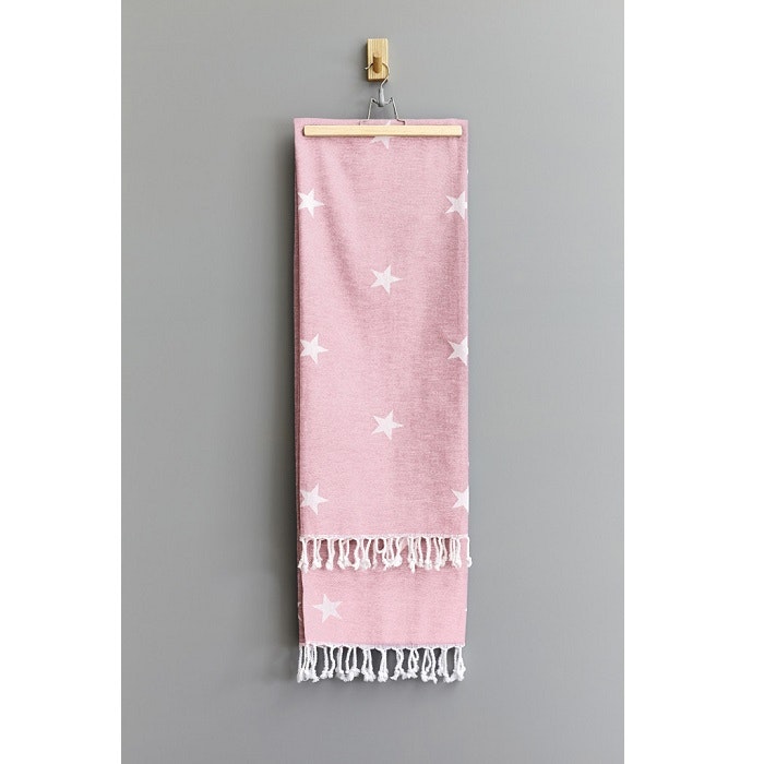 Pink Yildiz Hammam Havlu Towel by Hammam Havlu