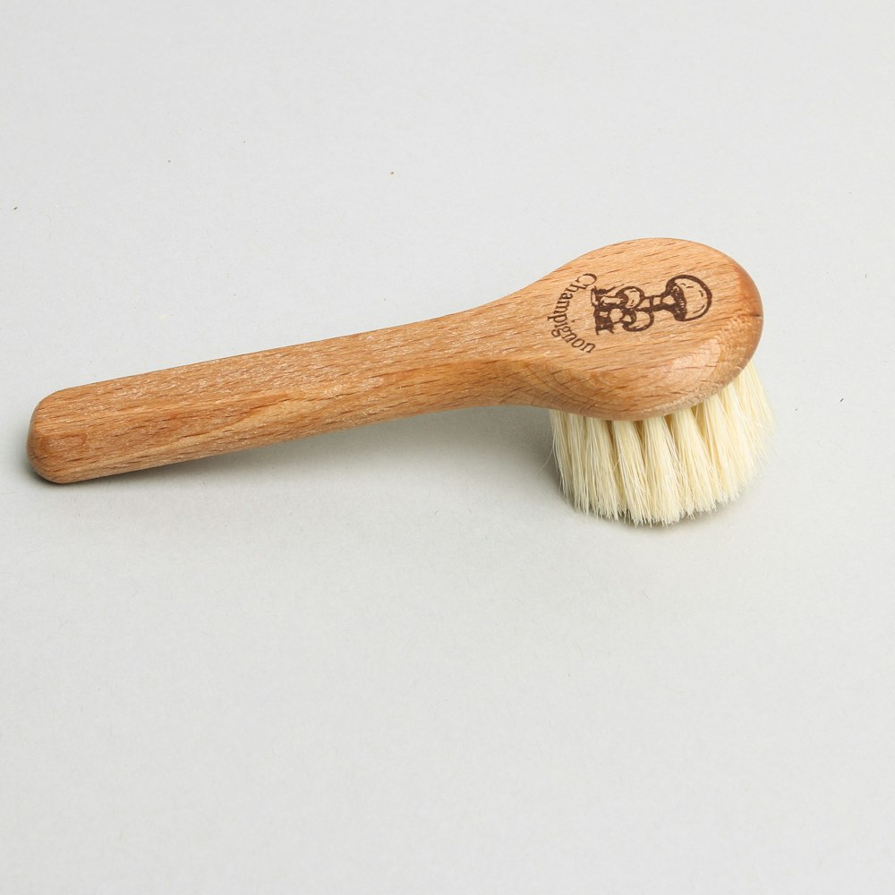 Wooden Mushroom Brush by Redecker