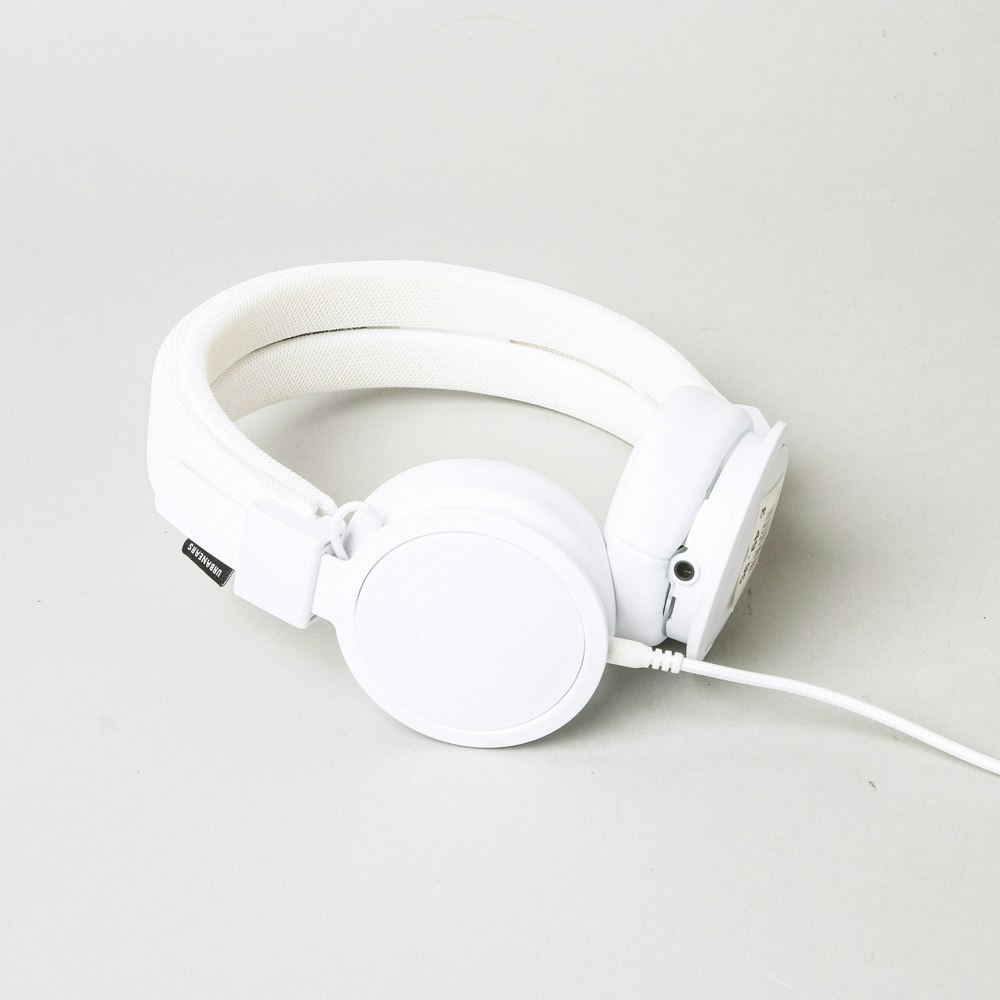 White Plattan Wired Headphones by Urban Ears