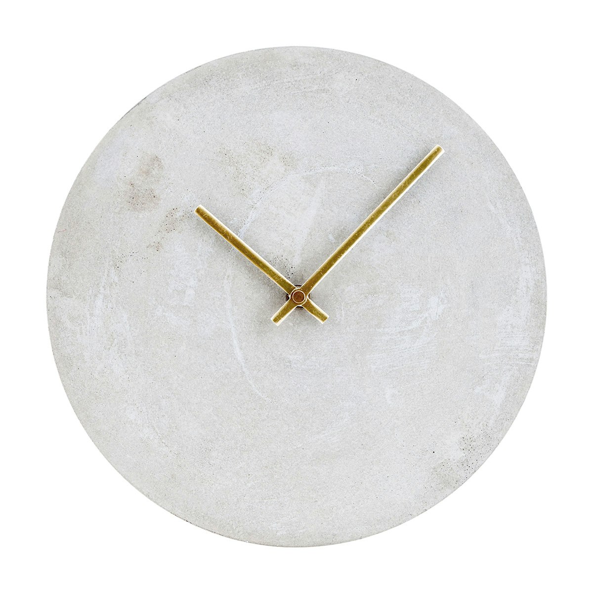 Concrete Wall Clock by Cuemars