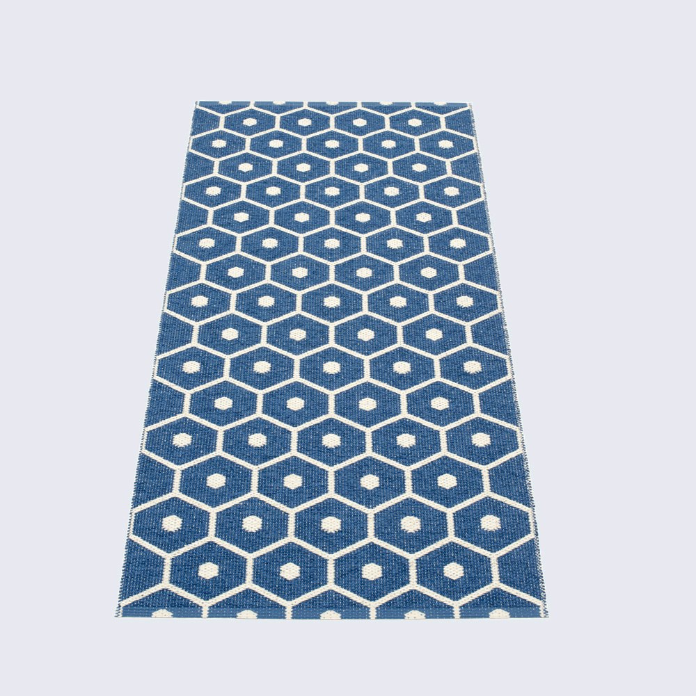Pappelina Rug Honey Denim 70 X 160 by