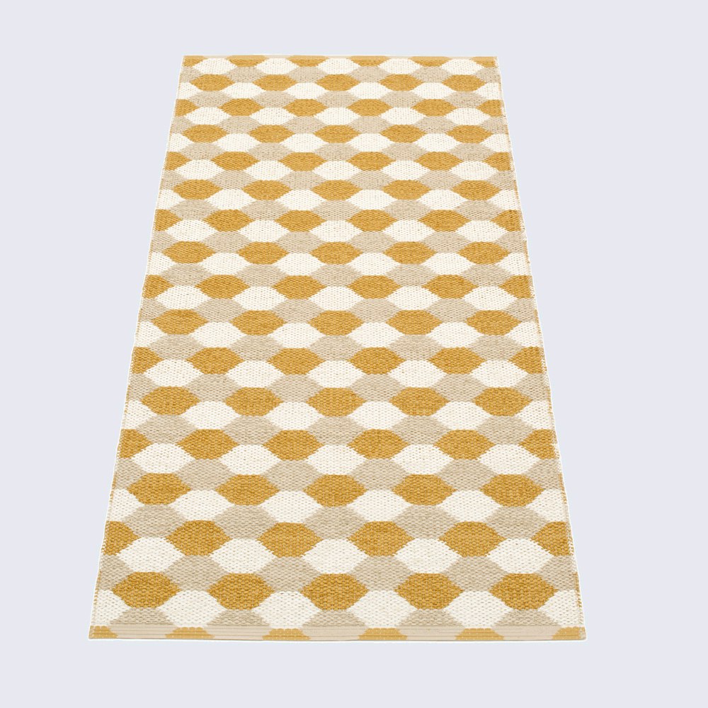 Pappelina Rug Dana Ochre Beige 70 X 100 by