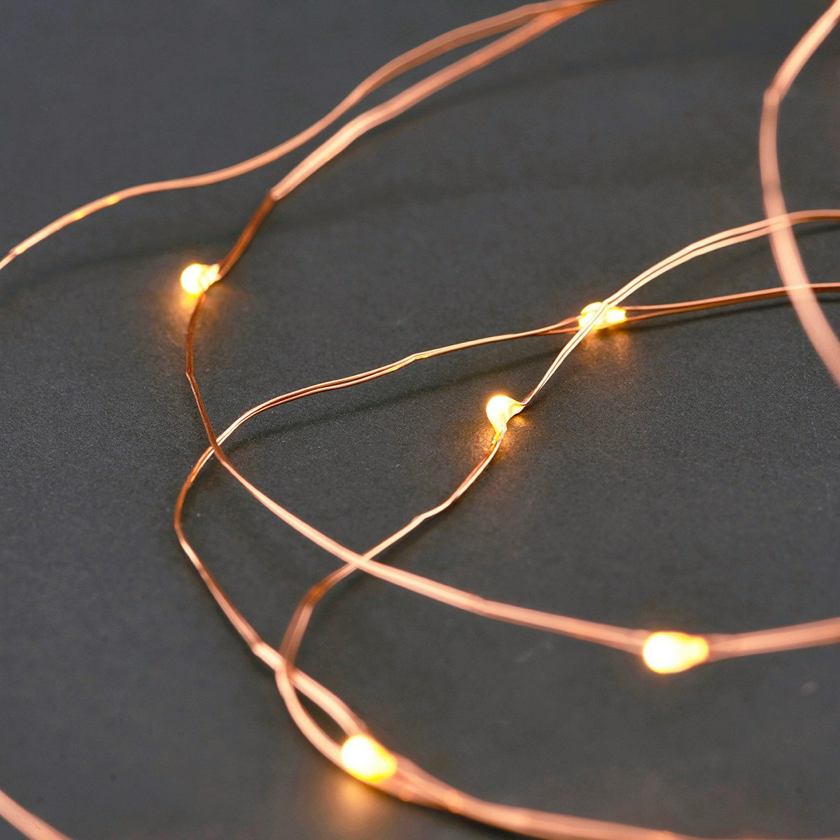Copper String Light Cuemars by Cuemars