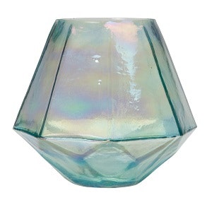 Hurricane Diamond Vase : Blue by