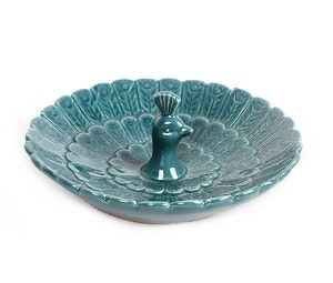 Peacock Trinket Dish by