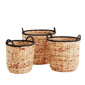 Large Rush Baskets by Madam Stoltz