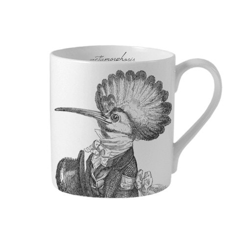 Fine Bone China Cockatiel Metamorphosis Mug by