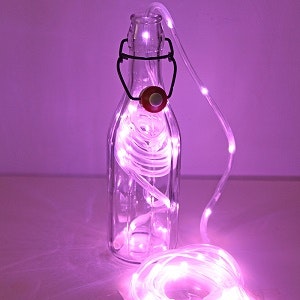 Battery Operated Party Time Neon Pink Tubelight by